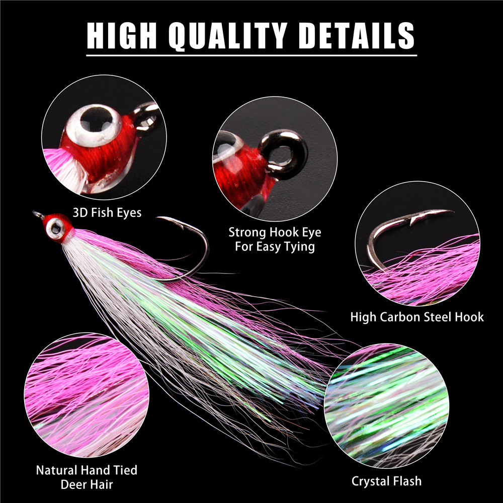 10/20/30PCS Bucktail Teaser An – Furniture Hardware Jig Bewertung und Preis