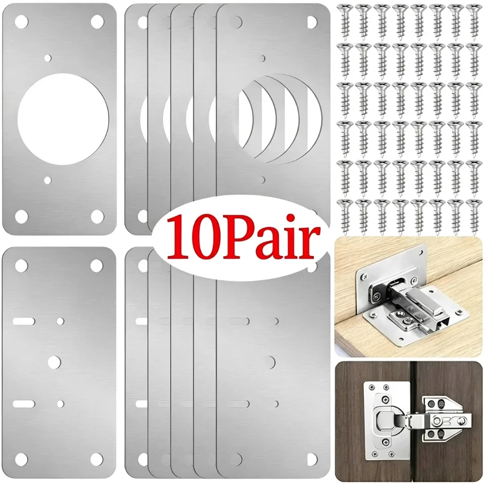 10/1 Paar Scharnier-Reparaturp – Cabinet Hinge Overlay Bewertung und Preis